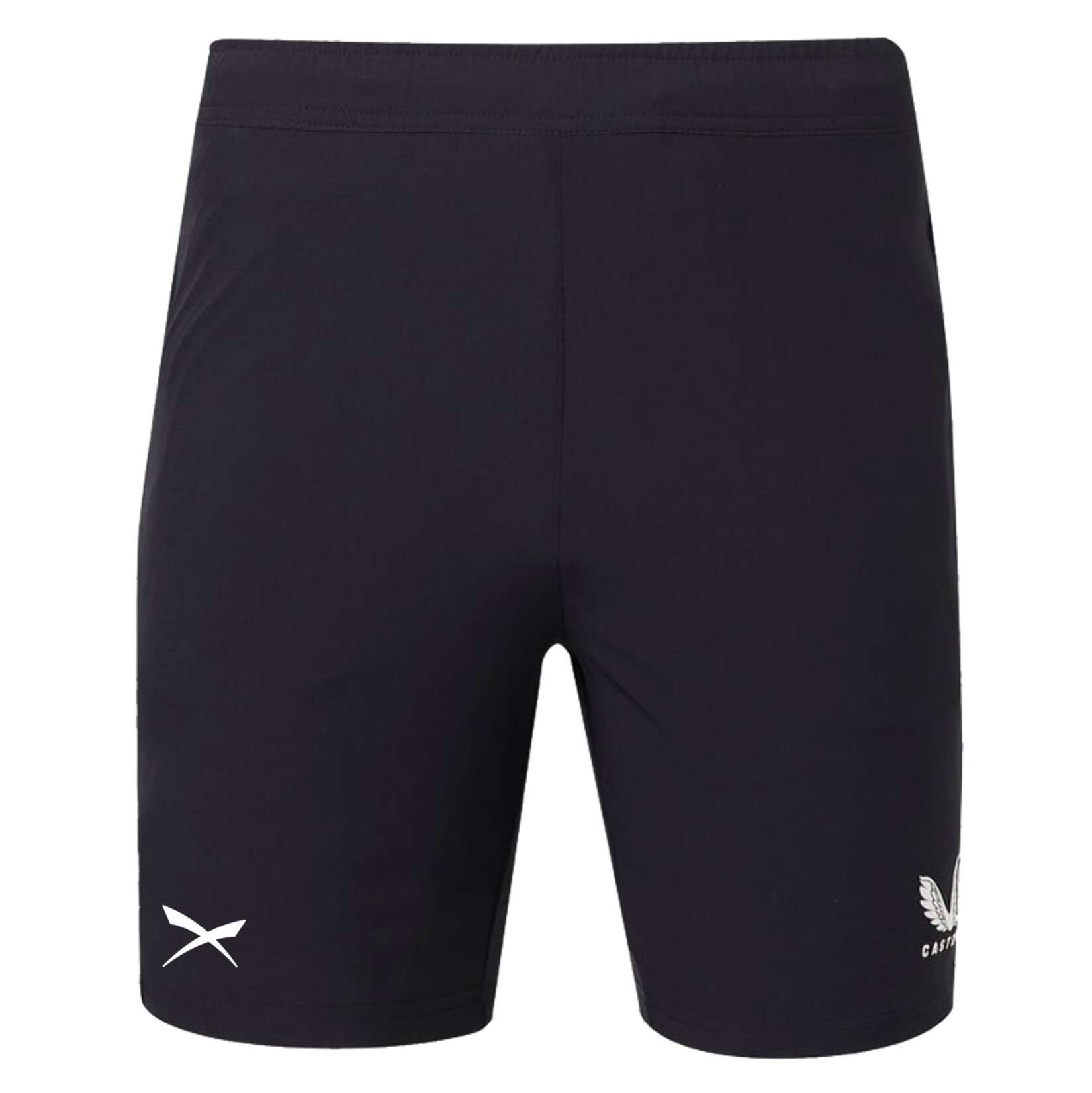 Castore Woven Training Short (Zip Pockets) - Black/White