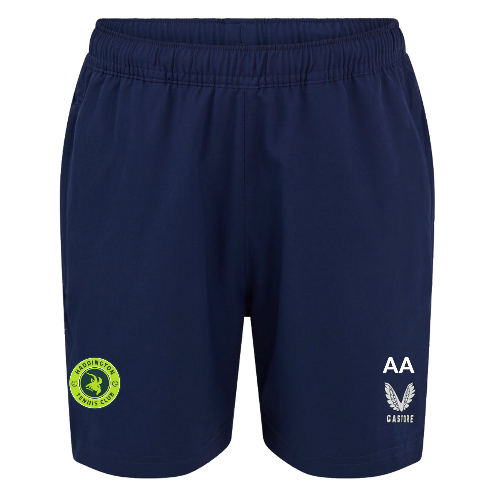 Castore Woven Training Short (Zip Pockets) - Navy/White