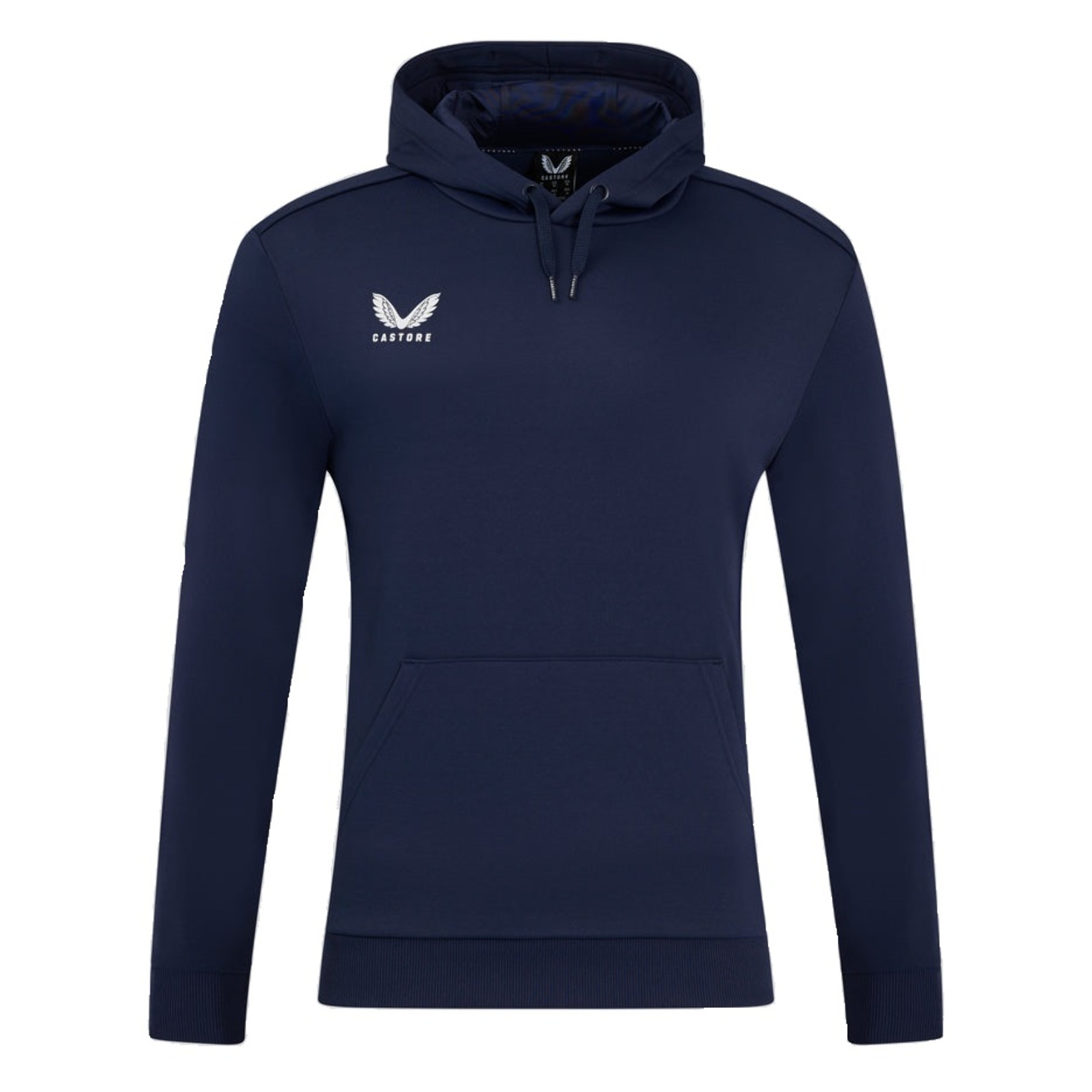 Castore Brushback Hoodie - Navy/White