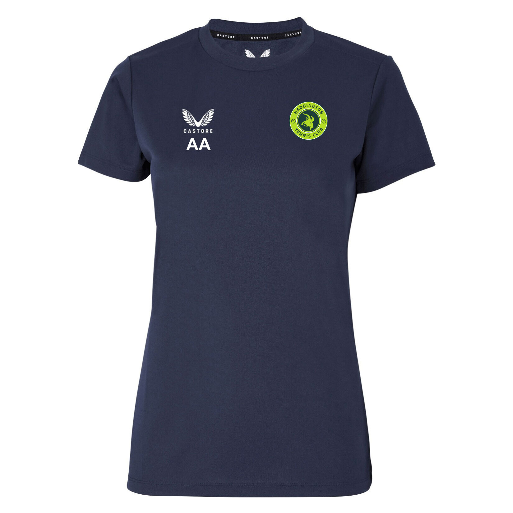 Castore Short Sleeve Womens Training Tee - Navy/White