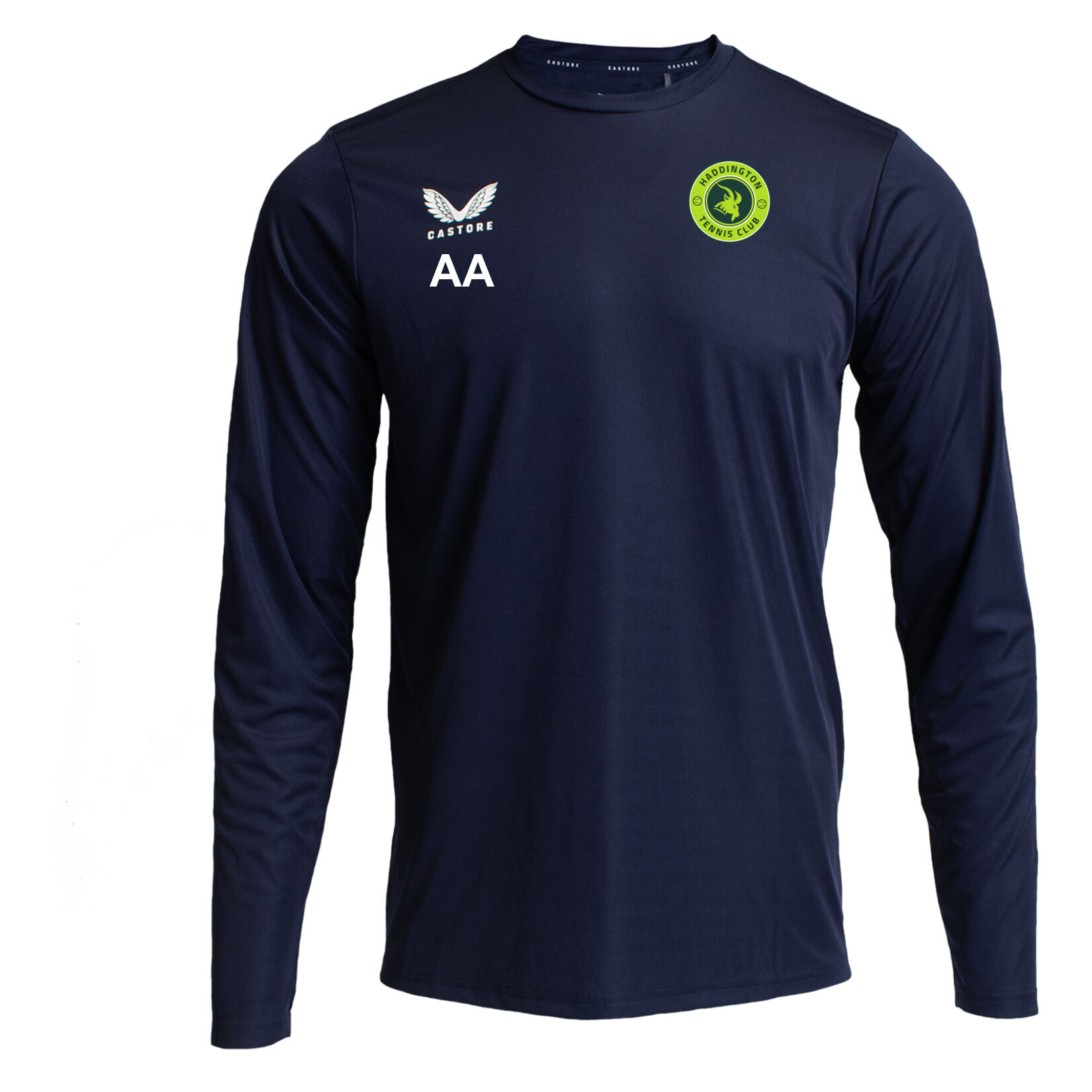 Castore Long Sleeve Training Tee - Navy/White