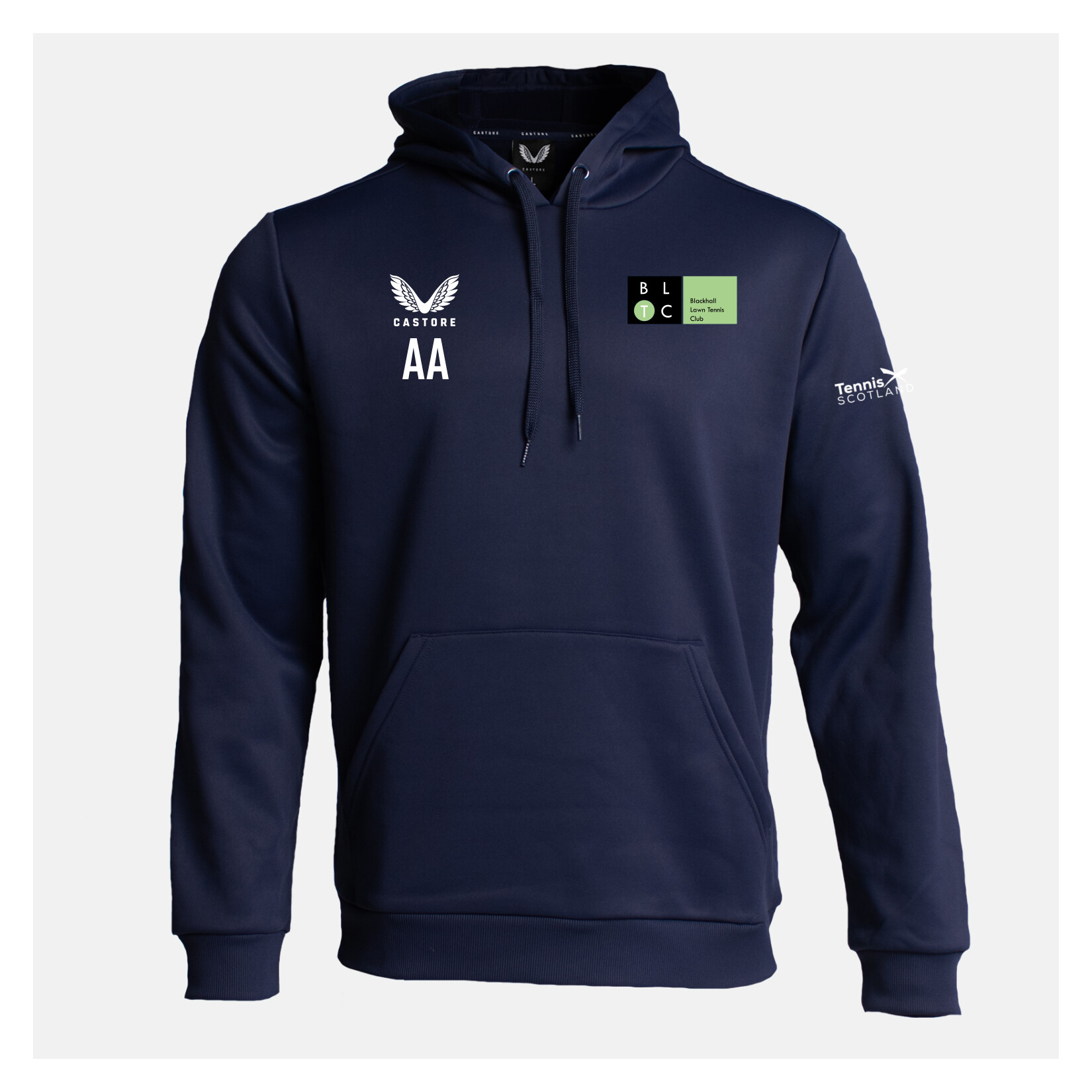 Castore Brushback Hoodie (W) - PEACOAT