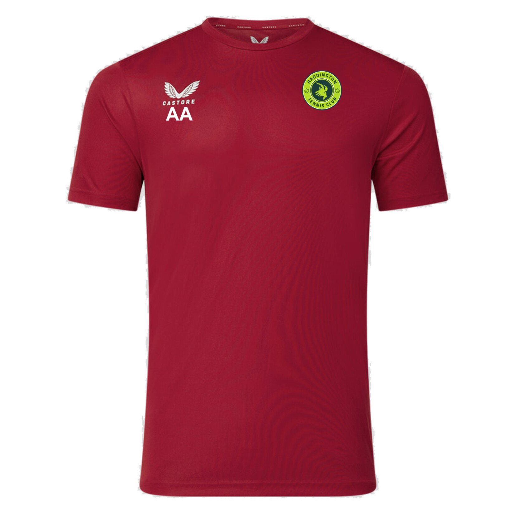 Castore Short Sleeve Training T-Shirt - Red/White