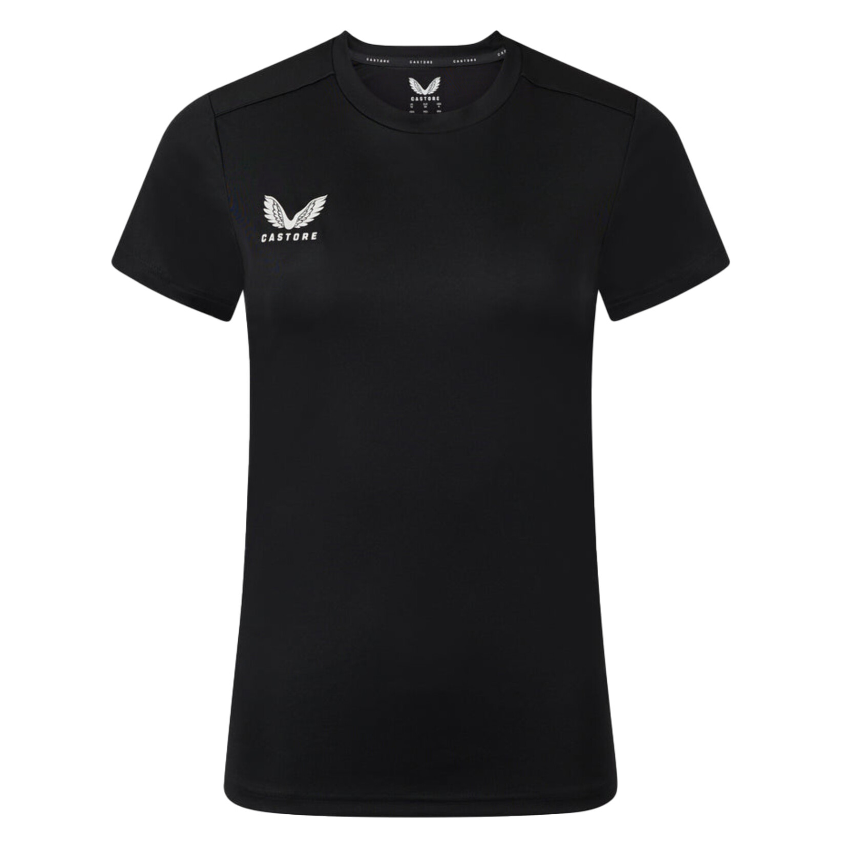 Castore Short Sleeve Womens Training Tee - Black/White
