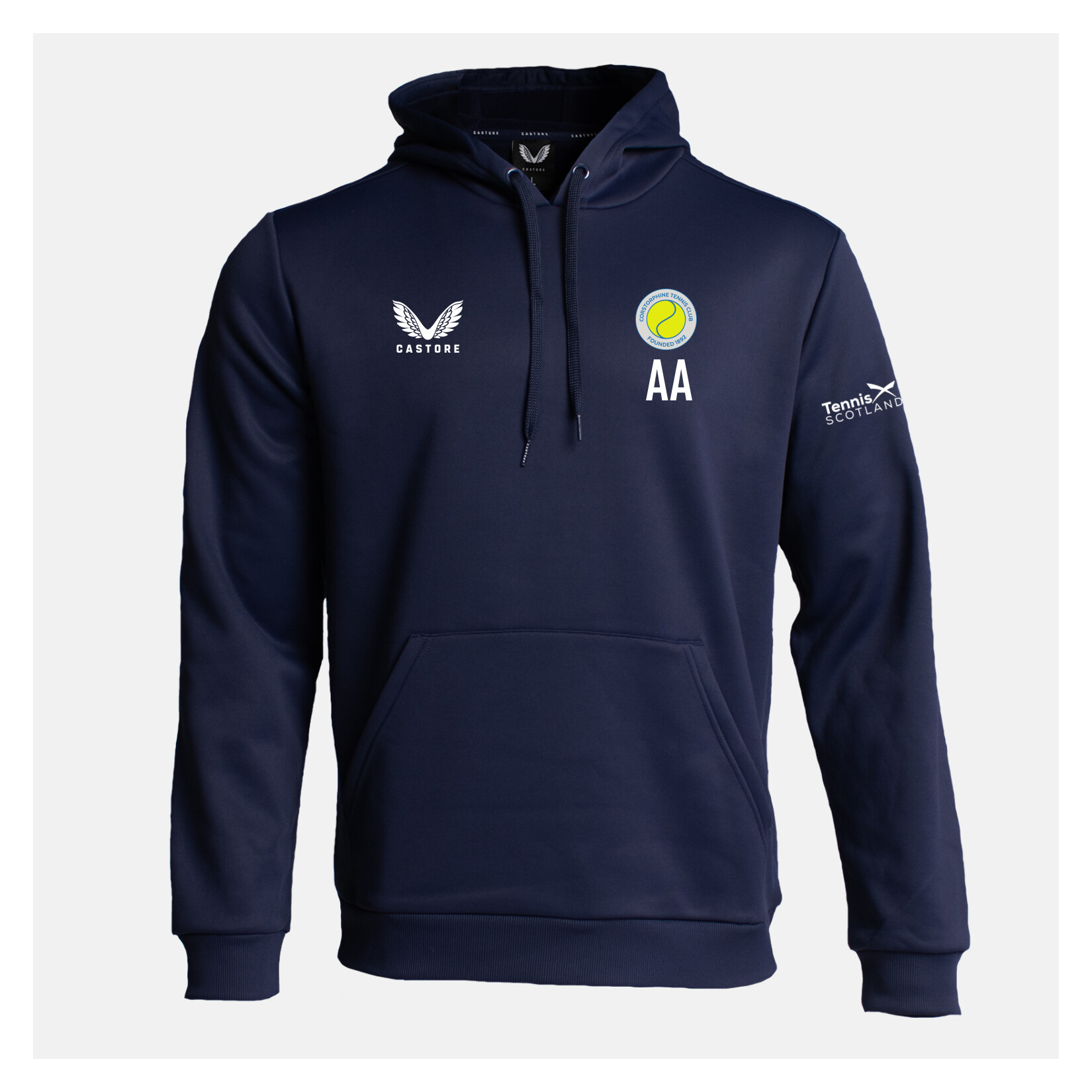 Castore Brushback Hoodie - Navy