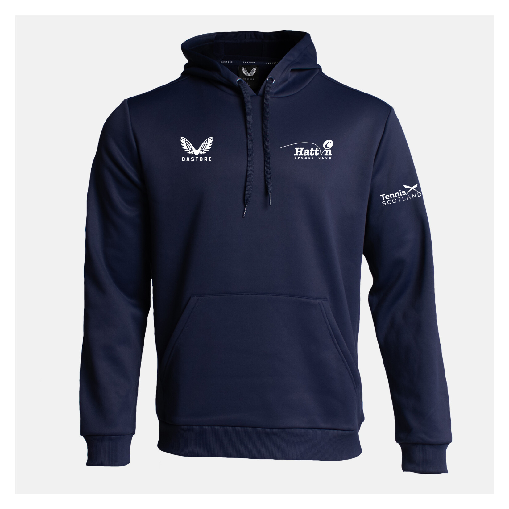Castore Brushback Hoodie - Navy