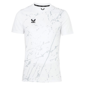 Castore SS Training Printed Tee White-Arctic Ice