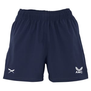 Castore Womens Woven Training Short (Zip Pockets) (W) Navy