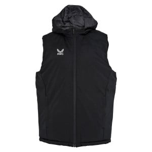 Castore Padded Gilet With Hood Black