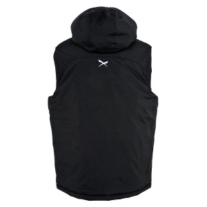Castore Padded Gilet With Hood Black