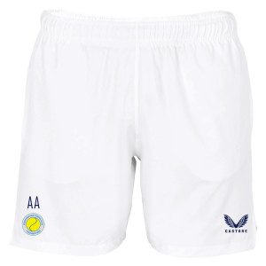 Castore Woven Training Short (Zip Pockets) White