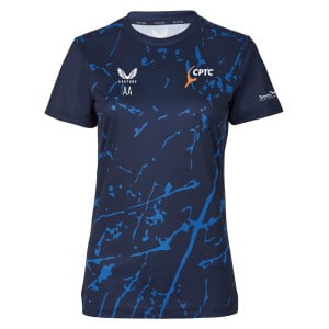 Castore Womens Marble Printed Short Sleeve Training Tee (W)