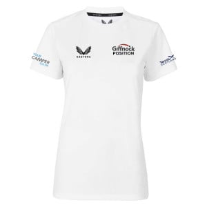 Castore Womens Short Sleeve Training Tee (W) White