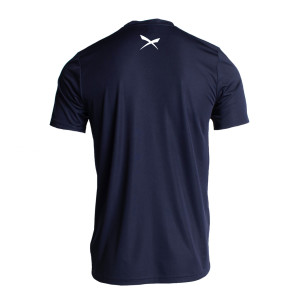 Castore Short Sleeve Training T-Shirt Navy-White