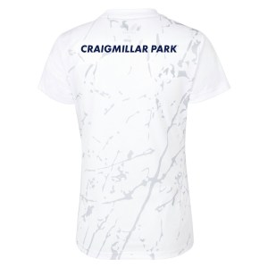 Castore Womens Marble Printed Short Sleeve Training Tee (W) White-Grey
