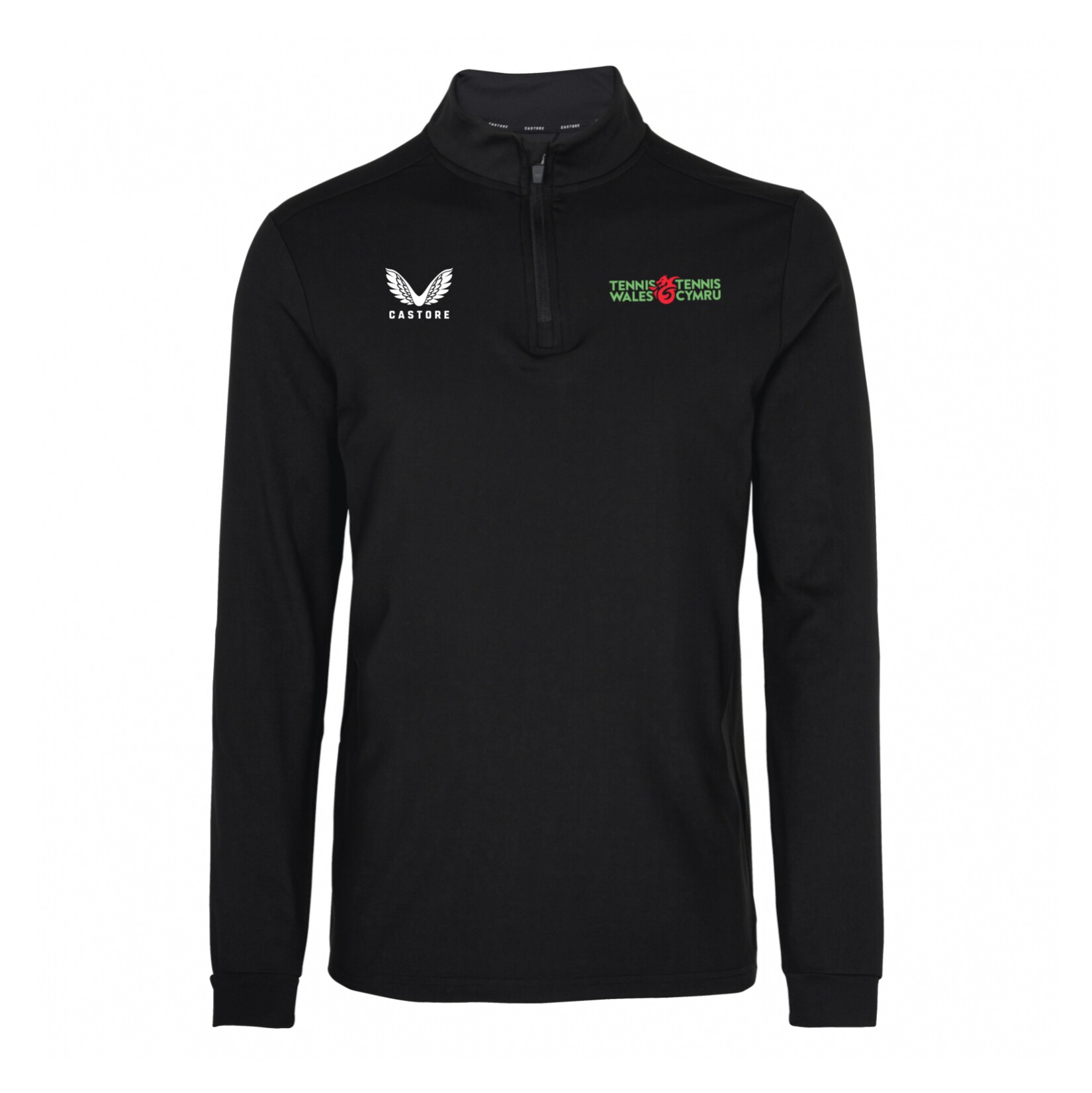 Castore Quarter Zip Midlayer - Black