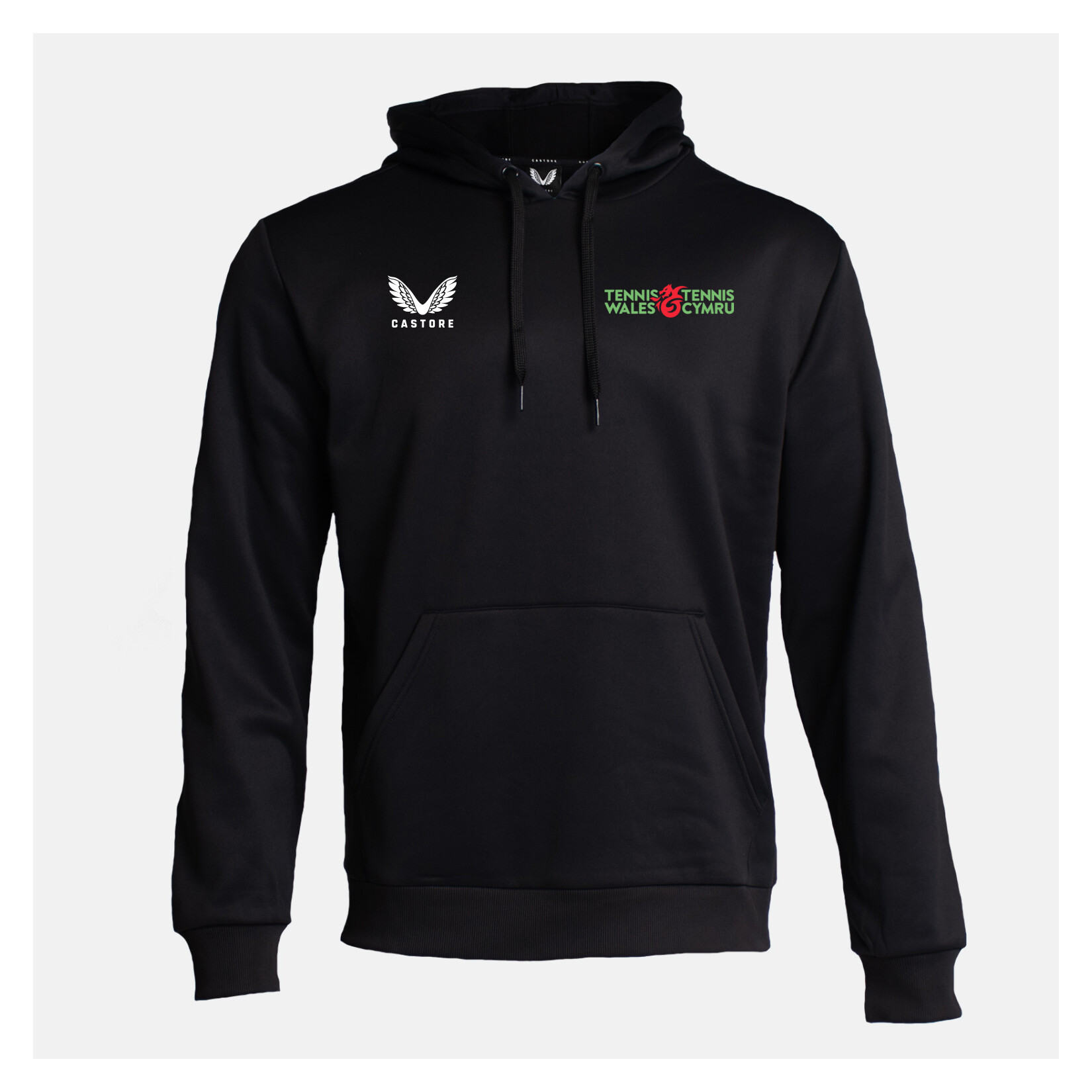 Castore Brushback Hoodie (W) - CAVIAR