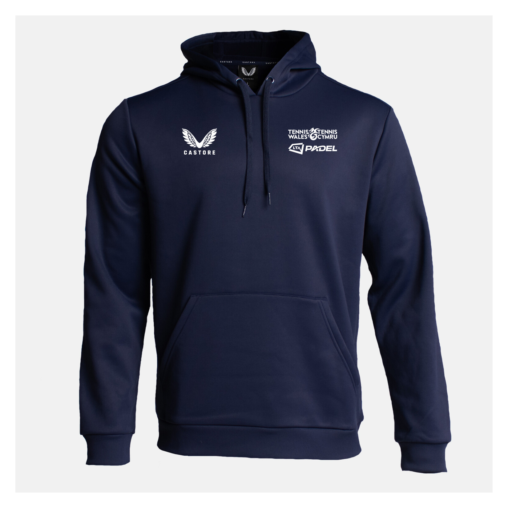 Castore Brushback Hoodie (W) - PEACOAT