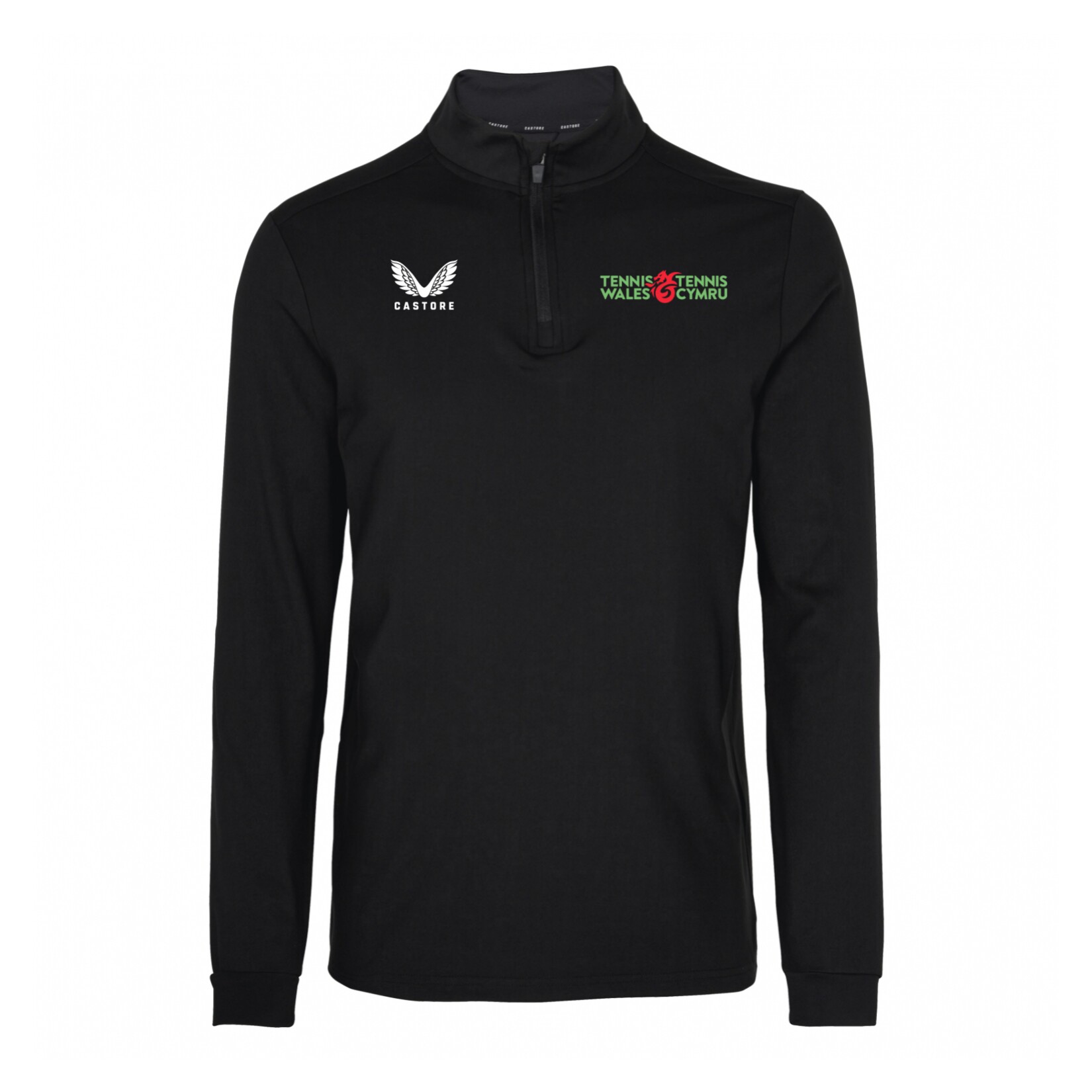 Castore Quarter Zip Midlayer - Black