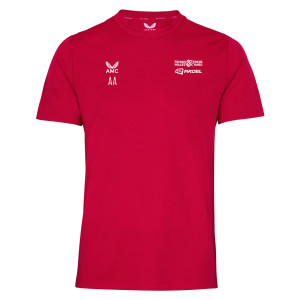 Castore Short Sleeve Training T-Shirt Red