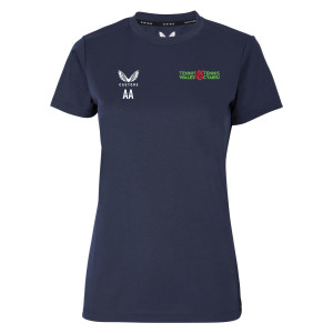 Castore Womens Short Sleeve Training Tee (W) Navy