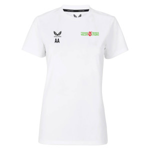 Castore Womens Short Sleeve Training Tee (W) White