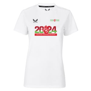 Castore Womens Short Sleeve Training Tee (W) White