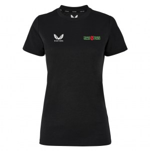 Castore Short Sleeve Womens Training Tee - Black
