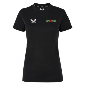 Castore Short Sleeve Womens Training Tee - Black