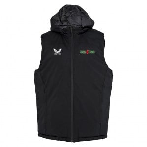 Castore Padded Gilet With Hood 22 - Black