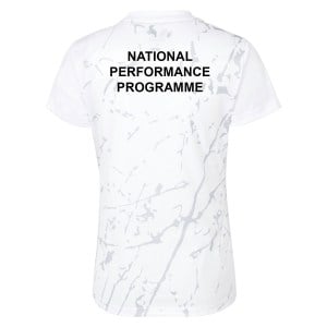 Castore Womens Marble Printed Short Sleeve Training Tee (W)