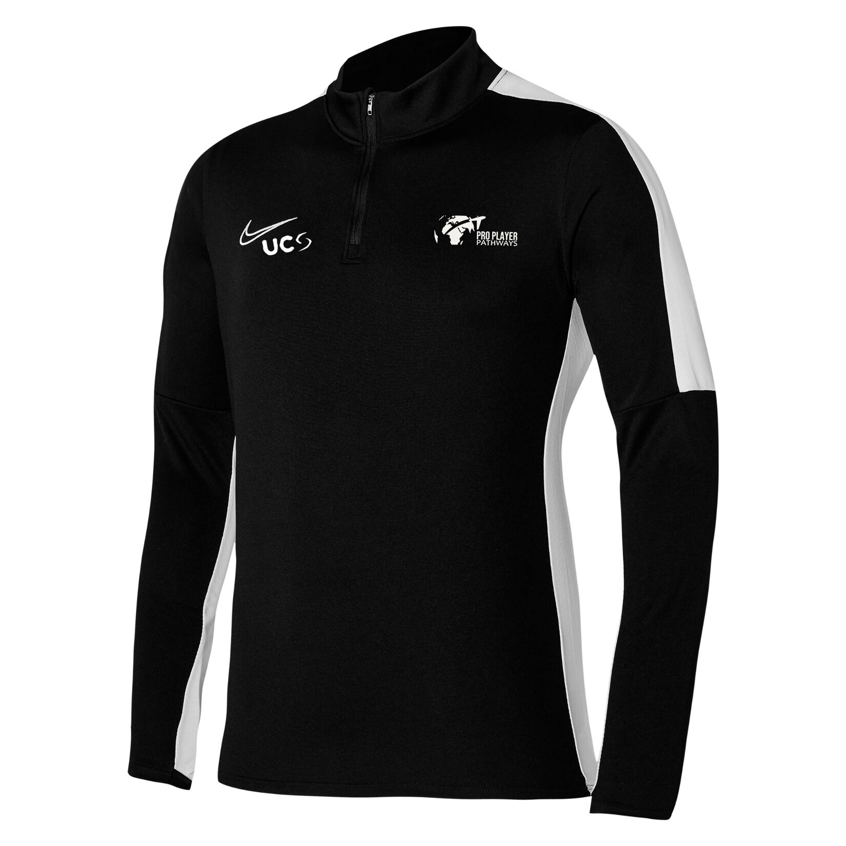 Nike Dri-Fit Academy 23 Drill Top - Black/White/White