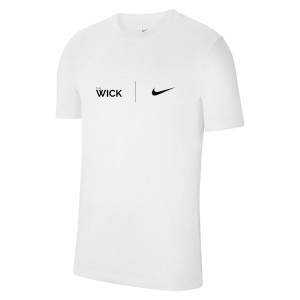 Nike Team Club 20 Cotton T-Shirt (M) White-Black