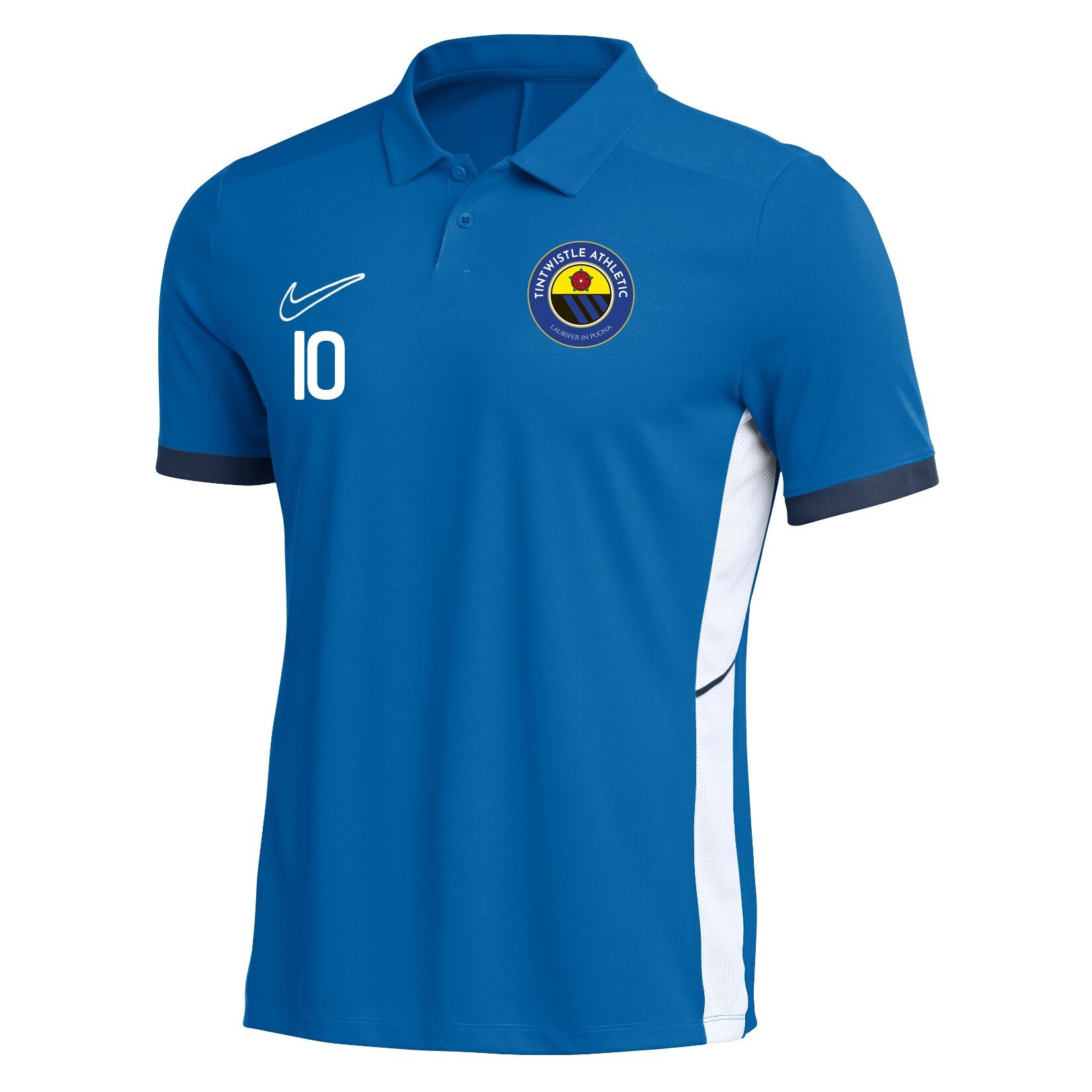 Nike Dri-FIT Academy 25 Polo - Royal Blue/Obsidian/White
