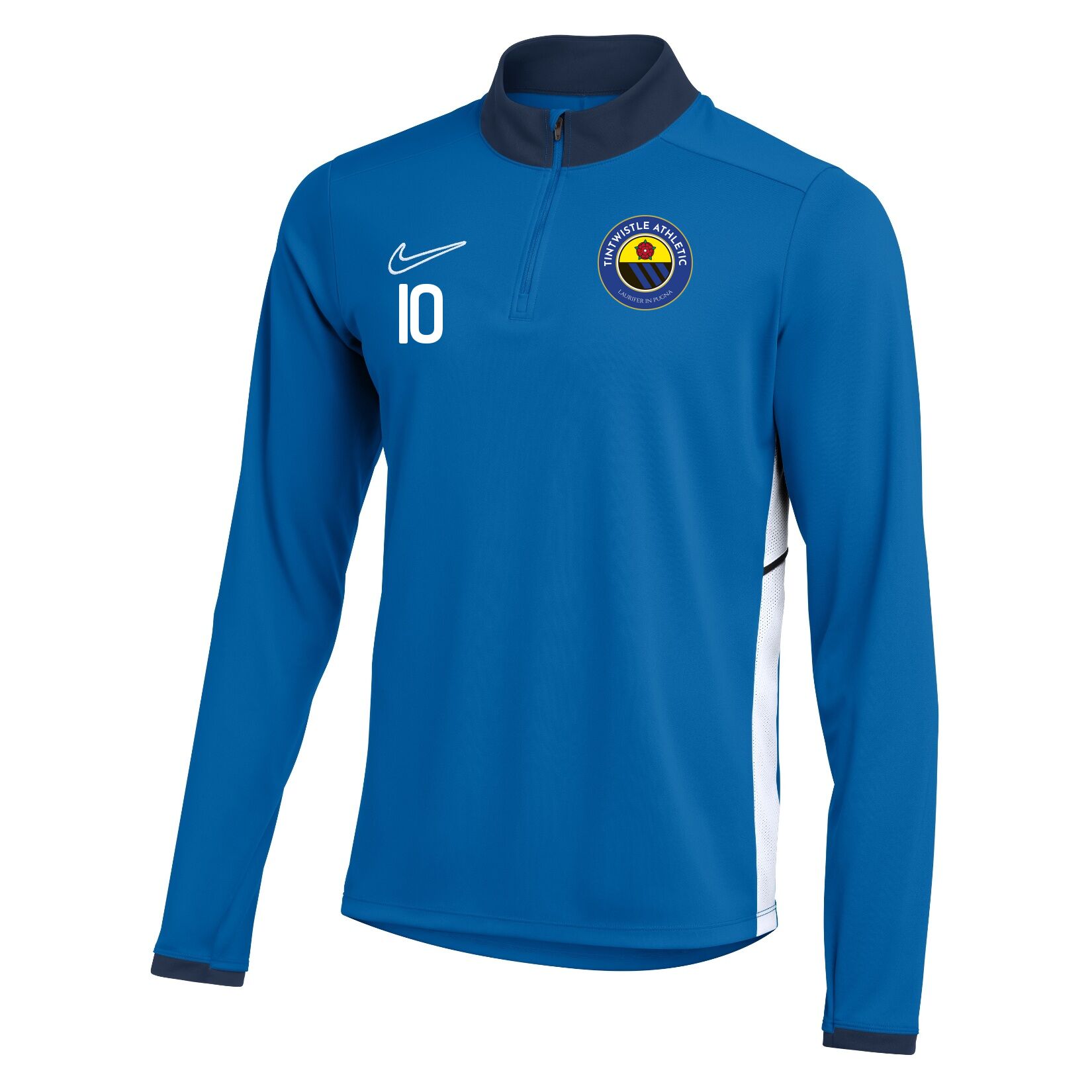 Nike Dri-FIT Academy 25 Drill Top - Royal Blue/Obsidian/White