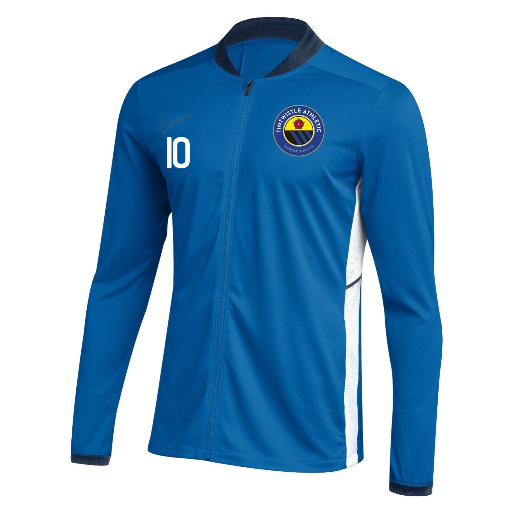 Nike Dri-FIT Academy 25 Knit Track Jacket - Royal Blue/Obsidian/White