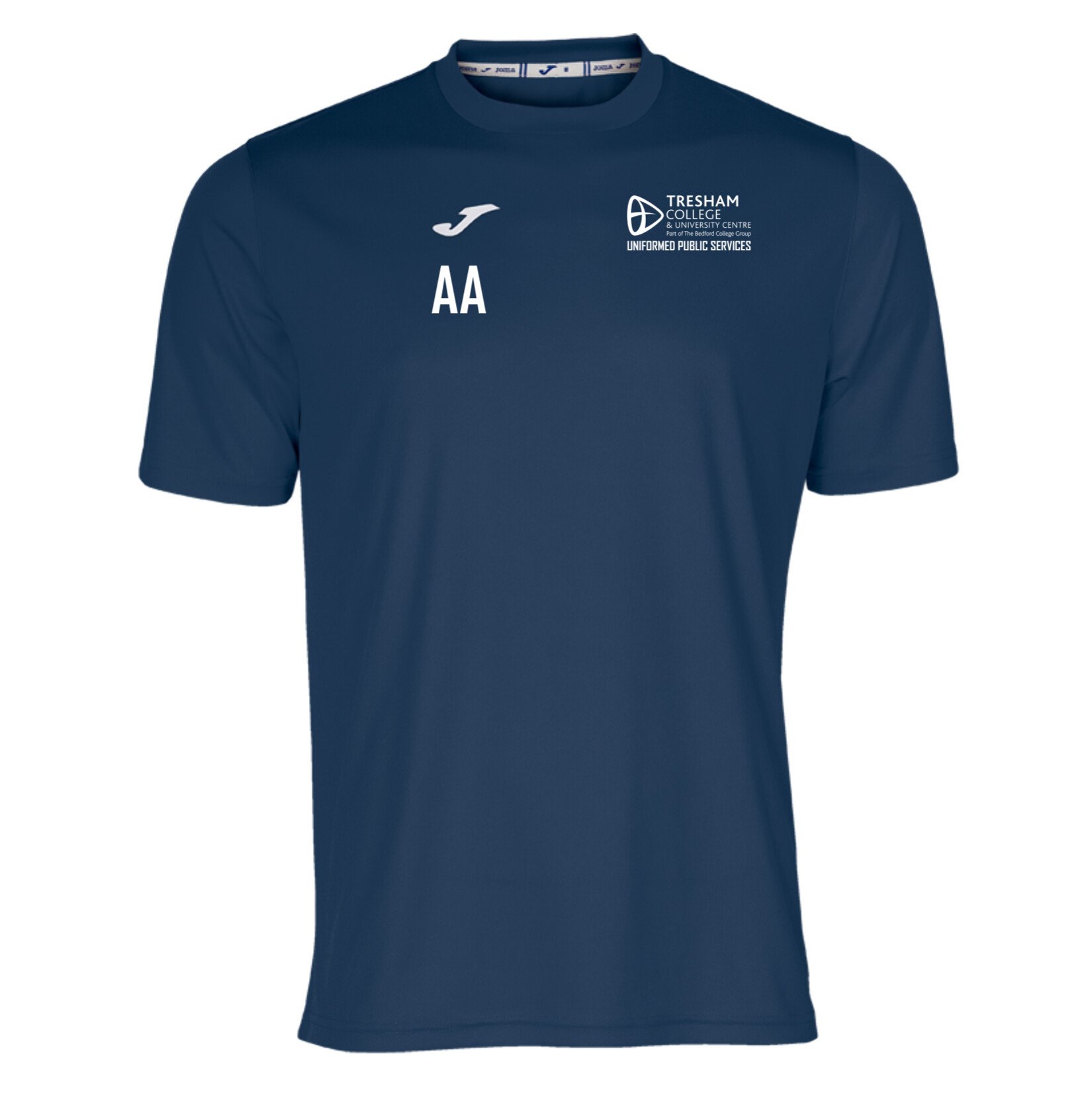 Joma COMBI SHORT SLEEVE PERFORMANCE SHIRT (M) - Navy
