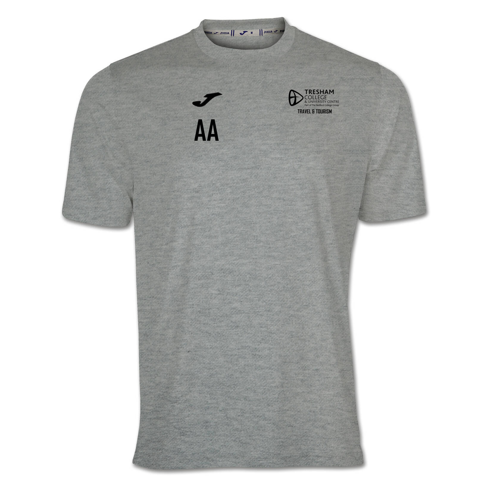 Joma COMBI SHORT SLEEVE PERFORMANCE SHIRT (M) - Light Grey