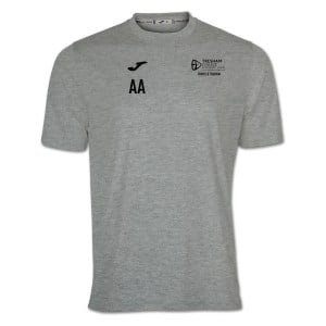 Joma COMBI SHORT SLEEVE PERFORMANCE SHIRT (M) - Light Grey