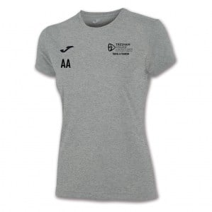 Joma COMBI SHORT SLEEVE PERFORMANCE SHIRT (W) - Light Grey