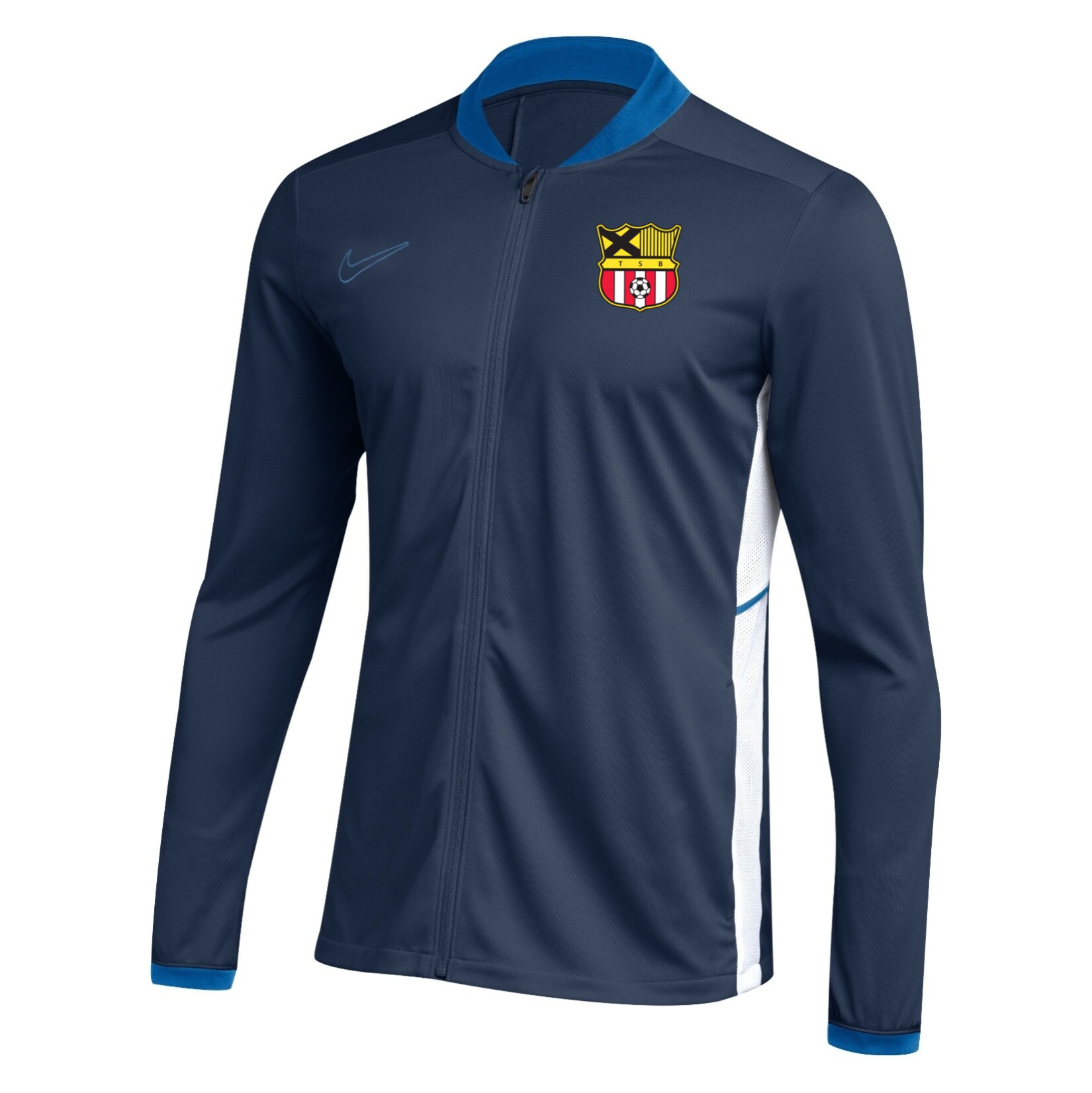 Nike Dri-FIT Academy 25 Knit Track Jacket - Obsidian/Royal Blue/White