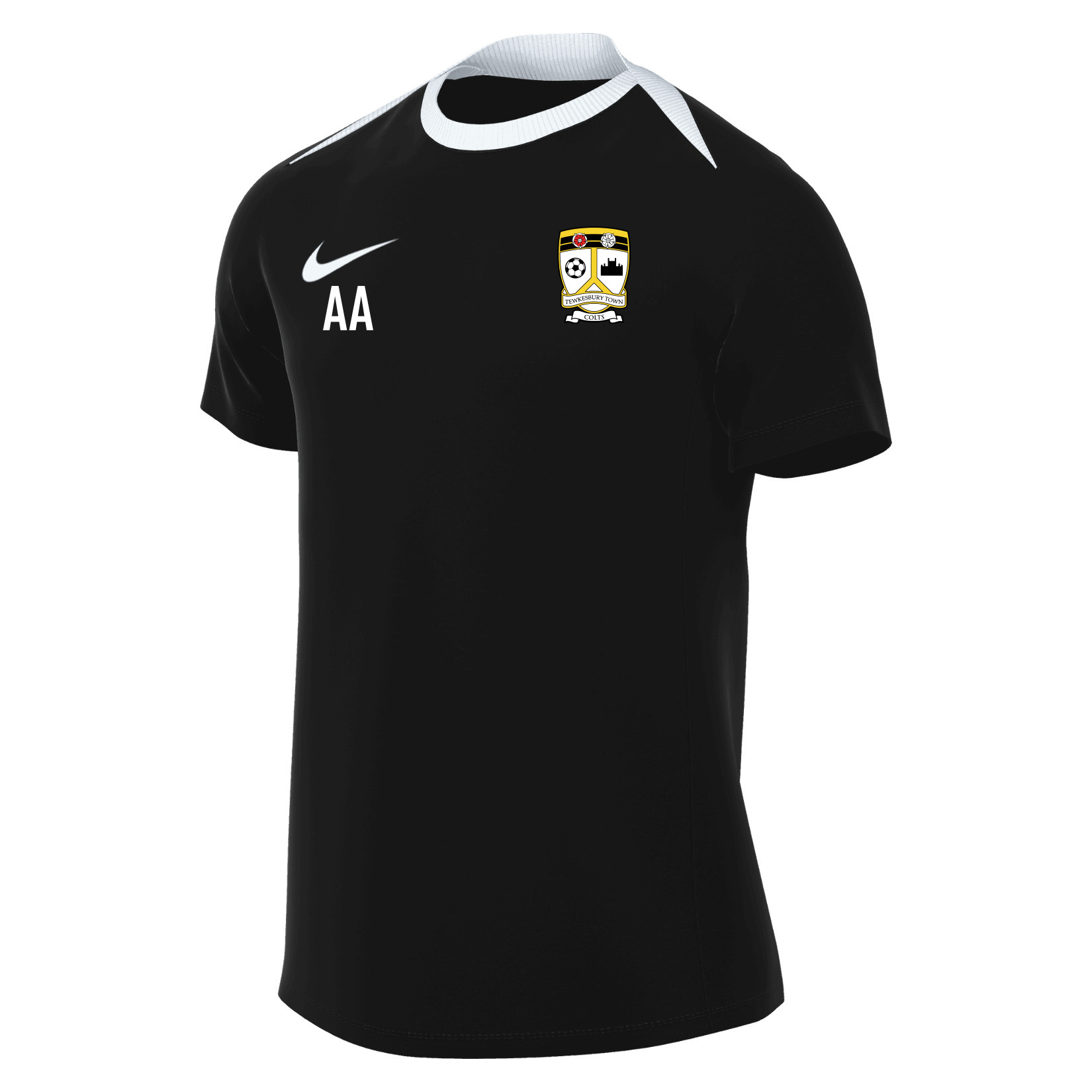 Nike Academy Pro 24 Dri-FIT Short Sleeve Top - Black/White/Black/White