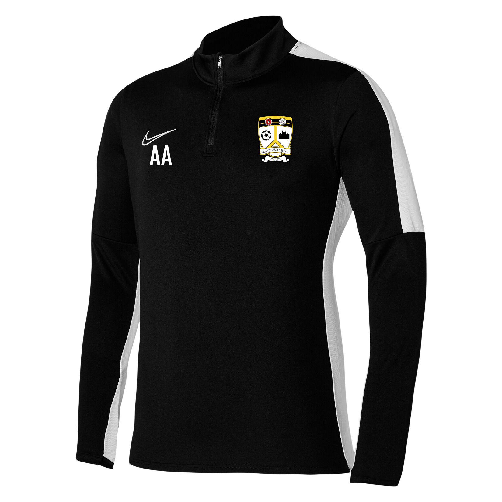 Nike Dri-Fit Academy 23 Drill Top - Black/White/White