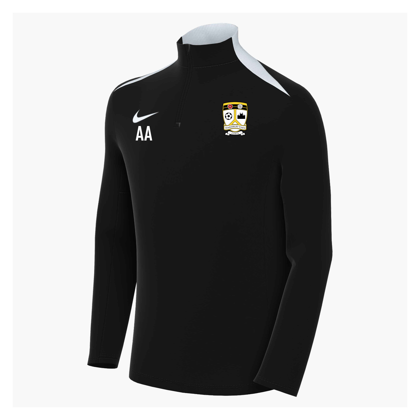 Nike Academy Pro 24 Dri-FIT Drill Top - BLACK/BLACK/WHITE/WHITE