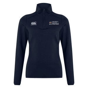 Canterbury Womens Club 1/4 Zip Midlayer Training Top (W)