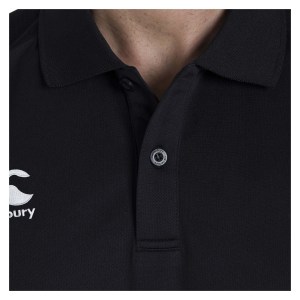 Canterbury Club Dry Polo (M) Black