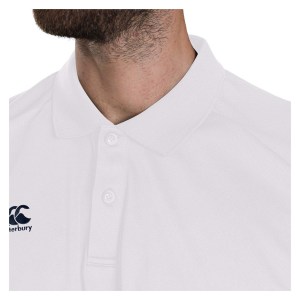 Canterbury Club Dry Polo (M) White