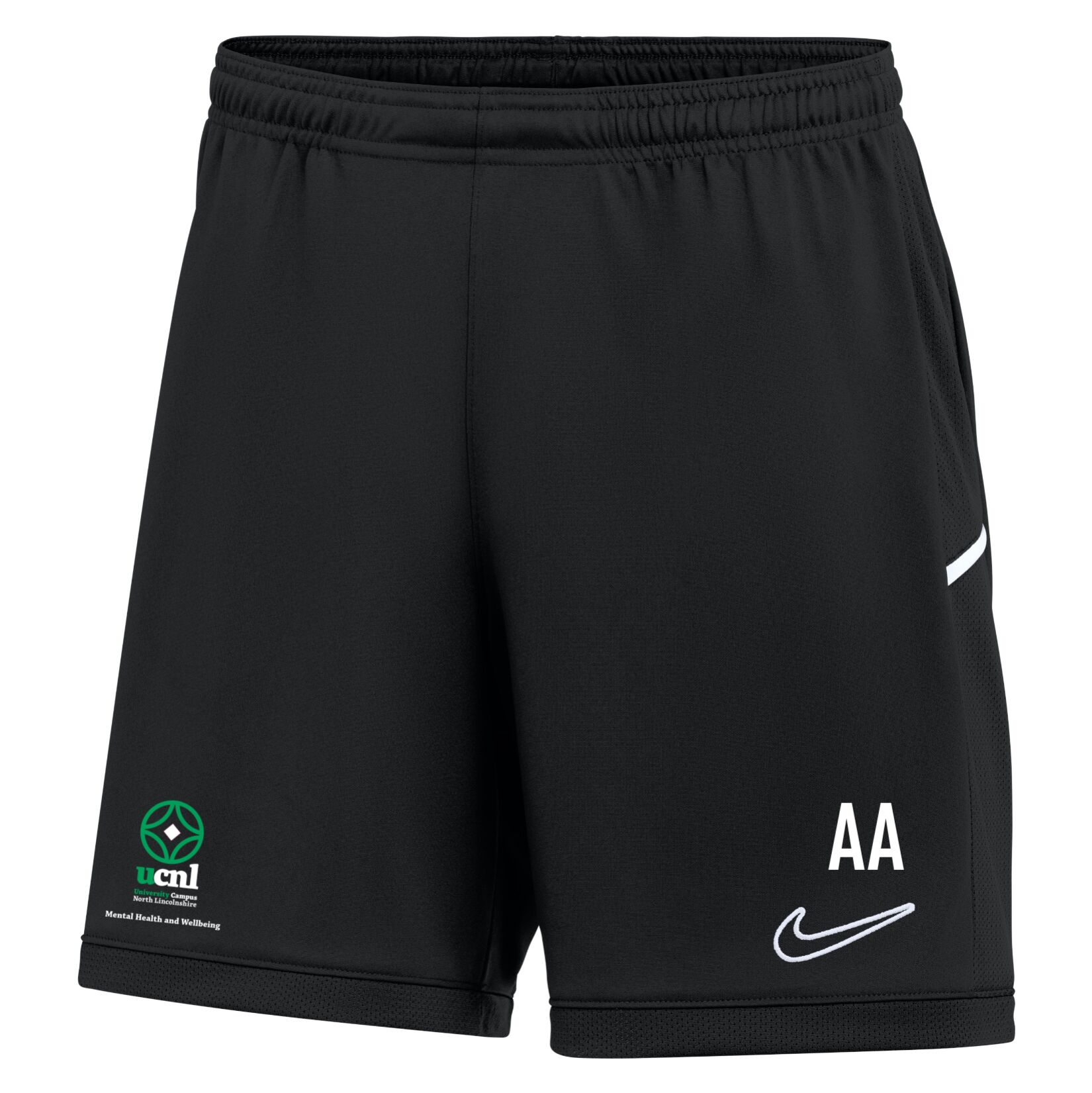 Nike Dri-FIT Academy 25 Shorts (W) - Black/Black/White
