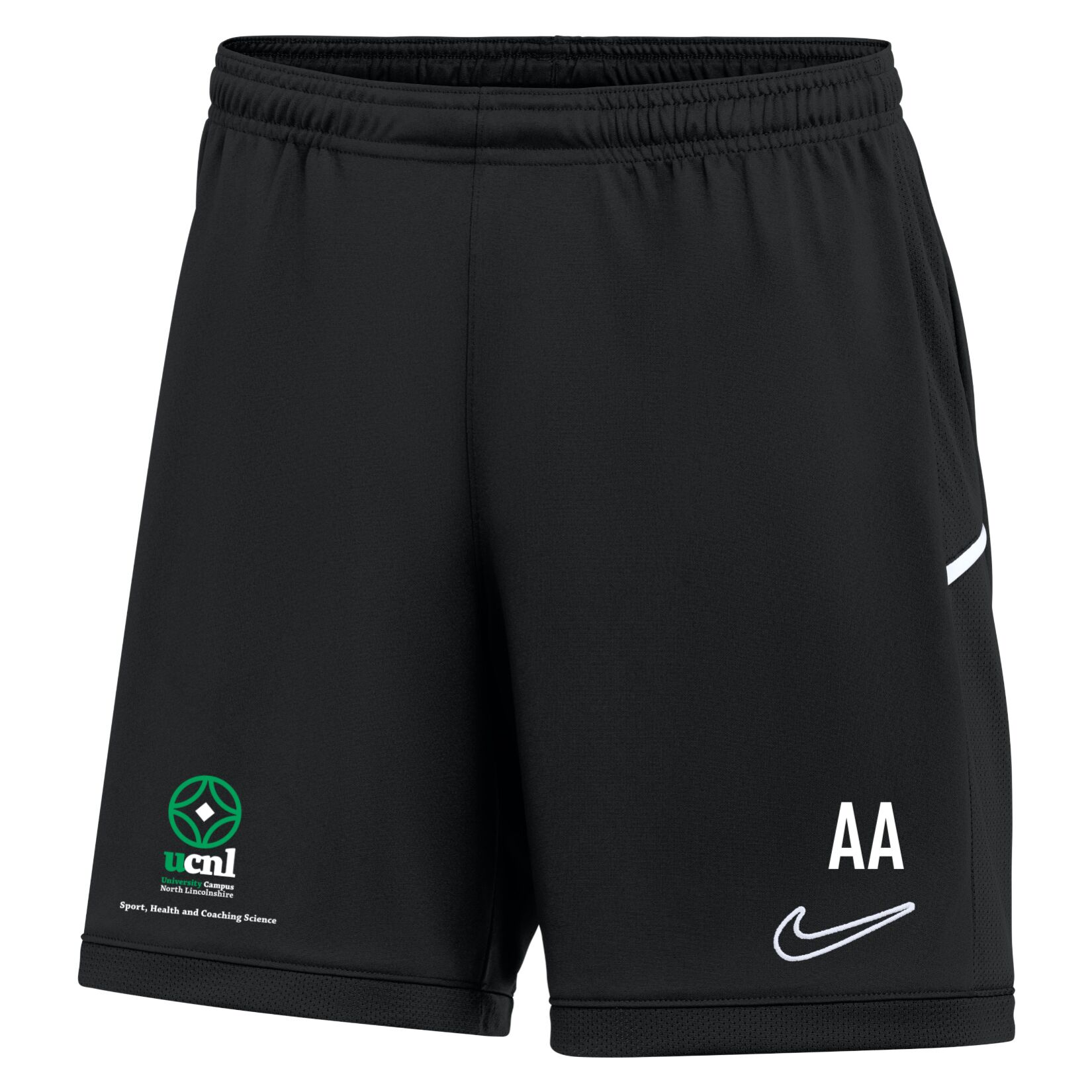 Nike Dri-FIT Academy 25 Shorts (W) - Black/Black/White