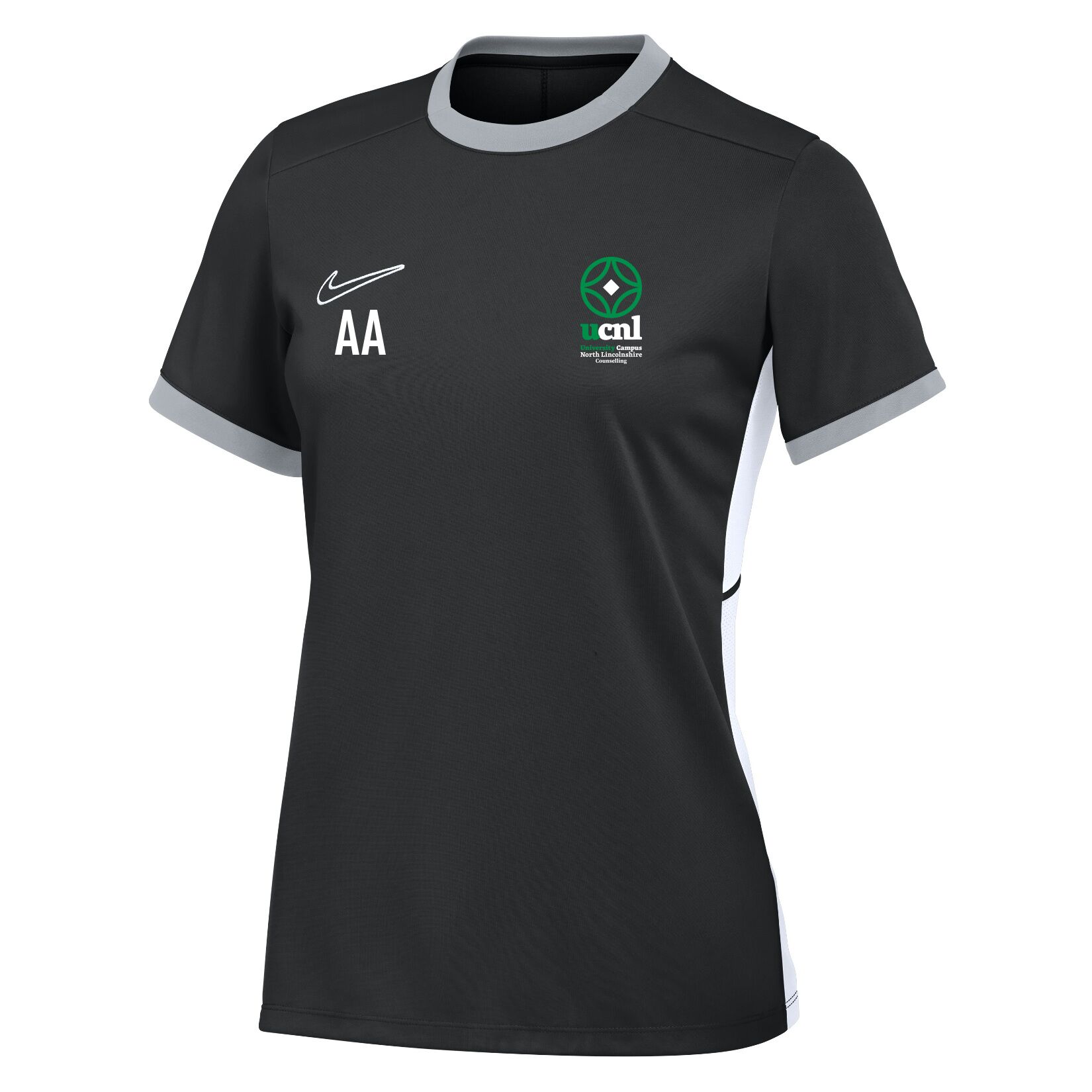 Nike Academy 25 Short-Sleeve Training Top (W) - Black/White/White